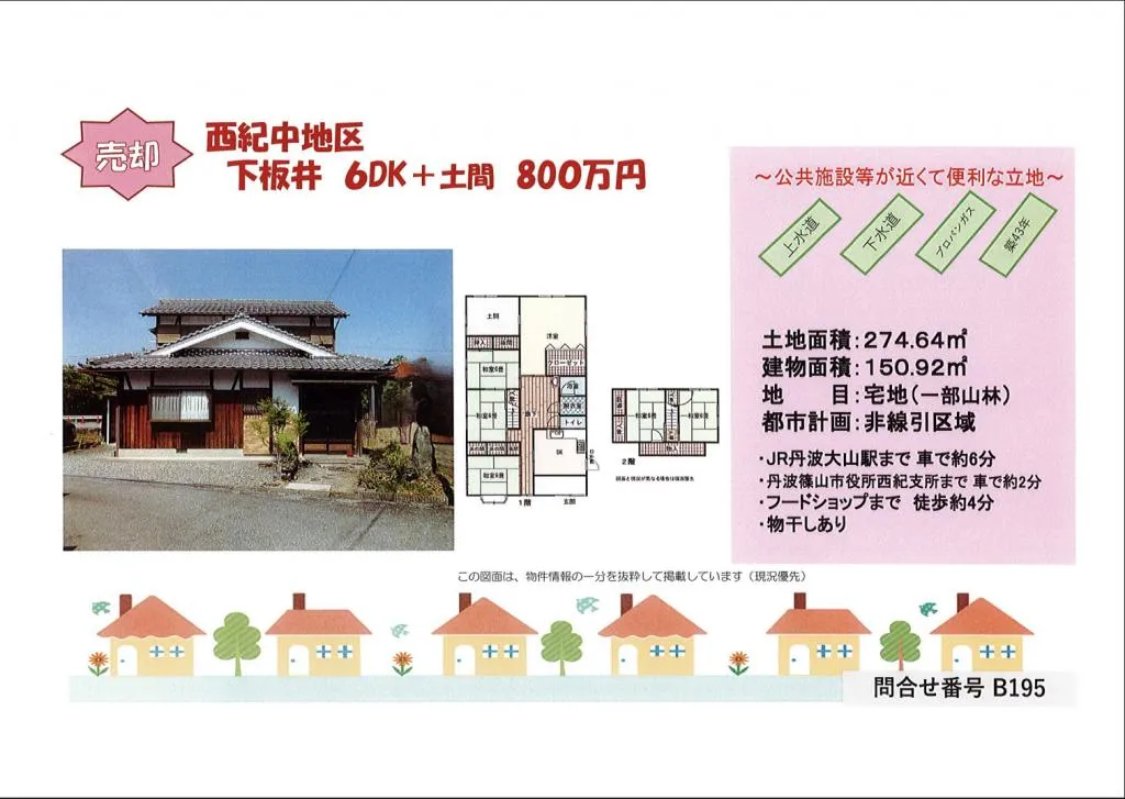 6DK Property Tanbasasayama City Hyogo Prefecture (3)