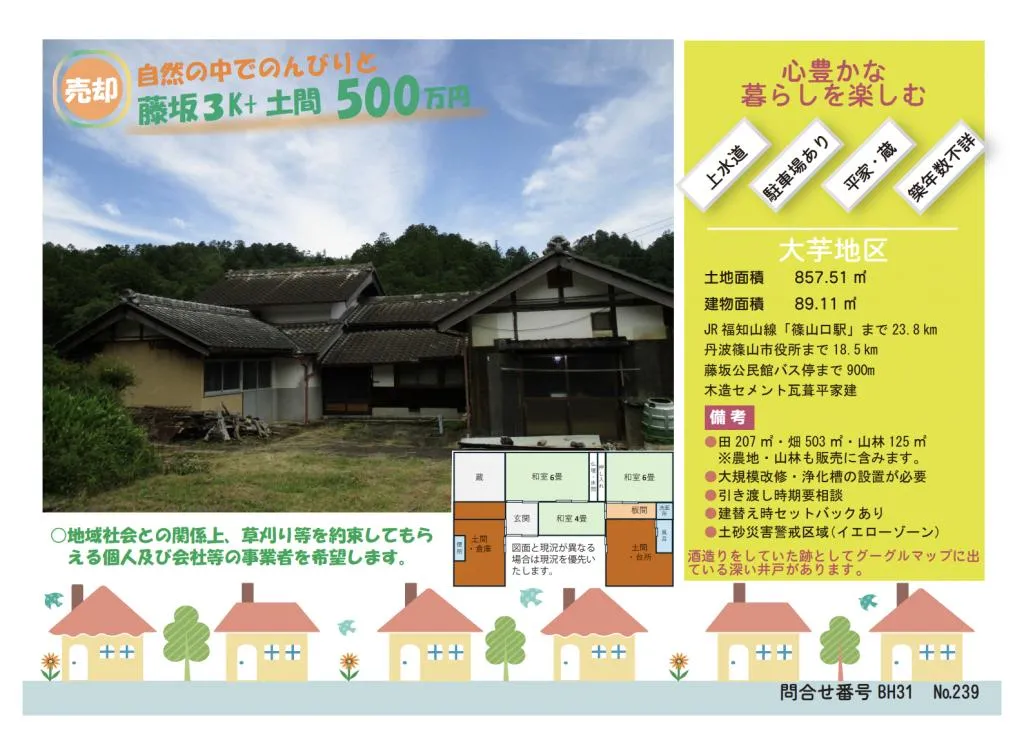 3K Property Tambasasayama City Hyogo (2)